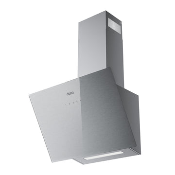 Ciarra Hotte Murale 60cm en Verre Brossé Commande App/Wi-Fi, A+++ CBCS6736H-S